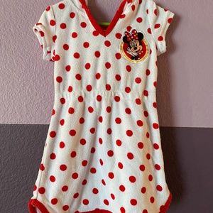 Minnie Mouse Swimsuit Cover Toddler 3T